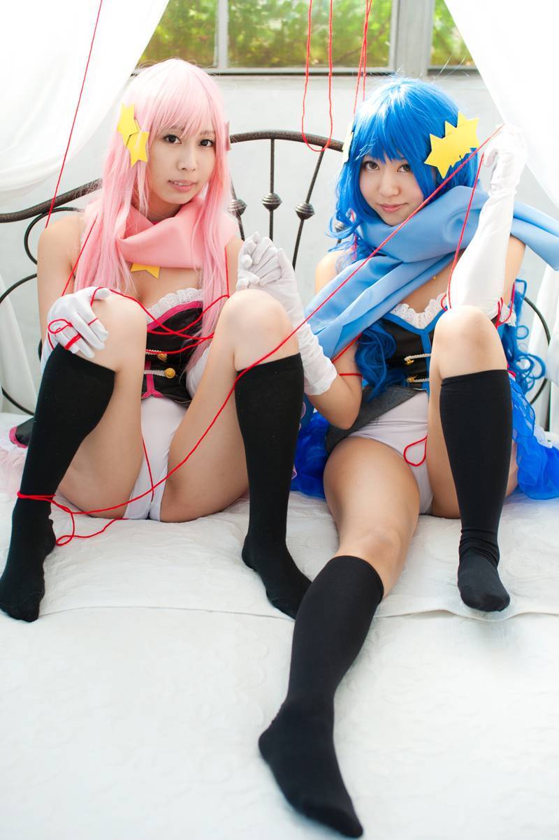 [Cosplay] two sisters sexy cos uniform photo